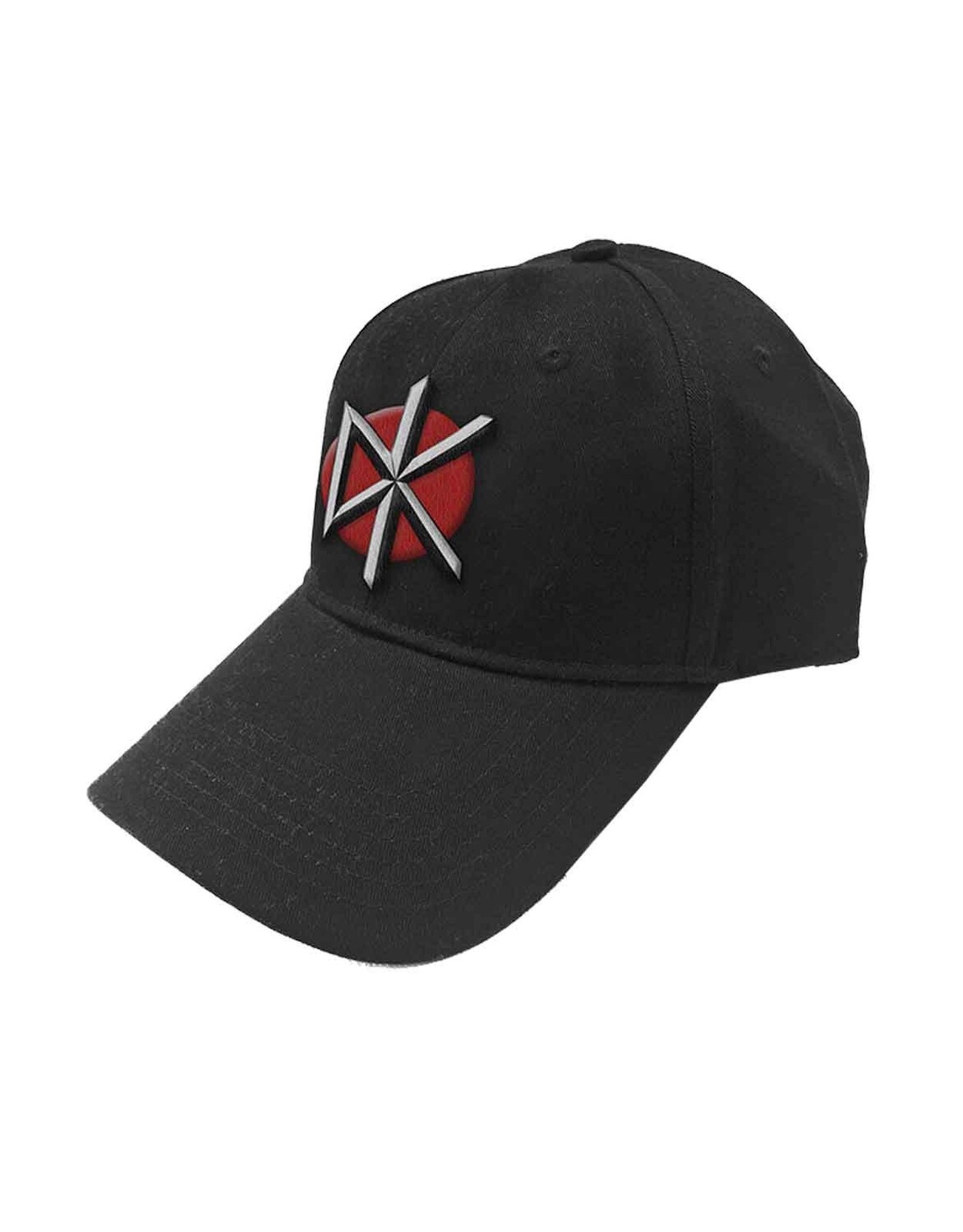 

Бейсбольная кепка с ремешком на спине и логотипом Icon Band Dead Kennedys, черный