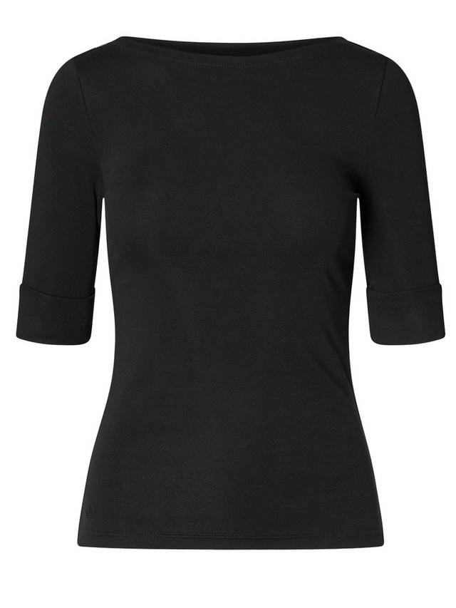 Топ с вырезом лодочкой от джуди Ralph Lauren, цвет Polo Black — фото 4