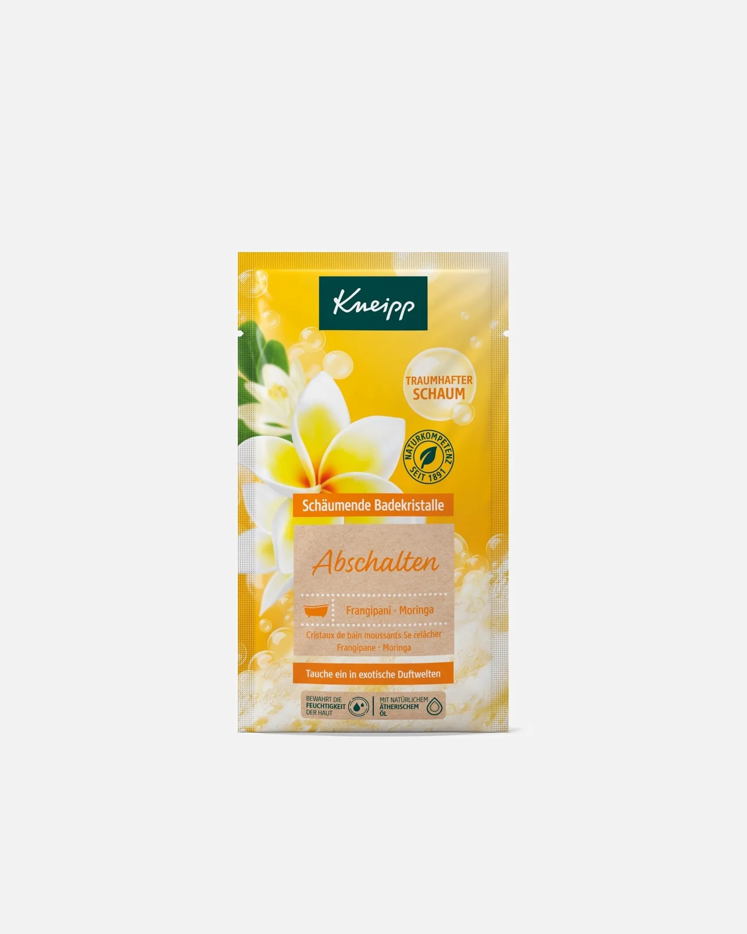Отключите подачу добавки для ванны и пенящихся солей для ванны. Kneipp, 80 гр