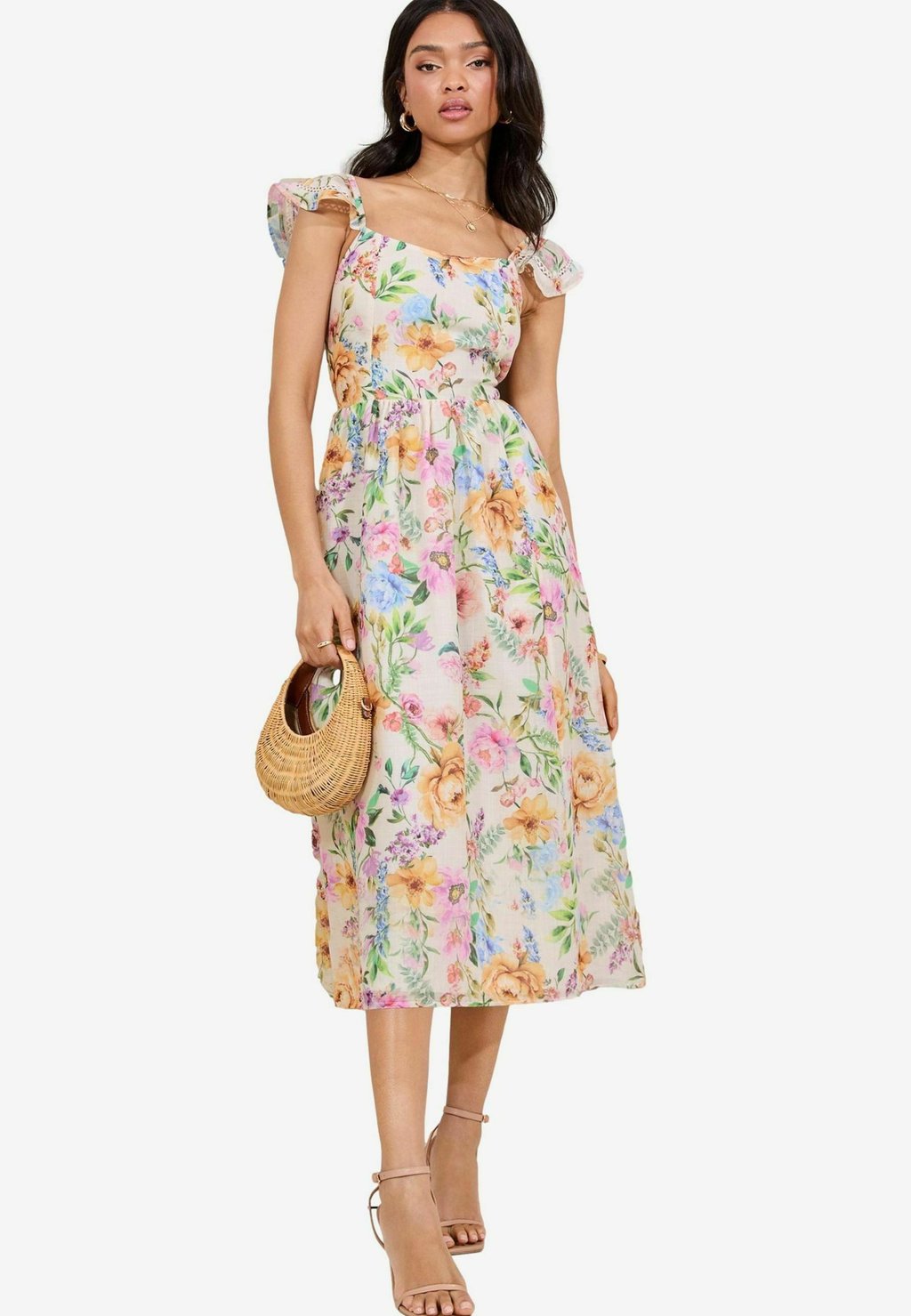 

Повседневное платье REGULAR FIT - SLEEVELESS MIDI Lipsy, белый