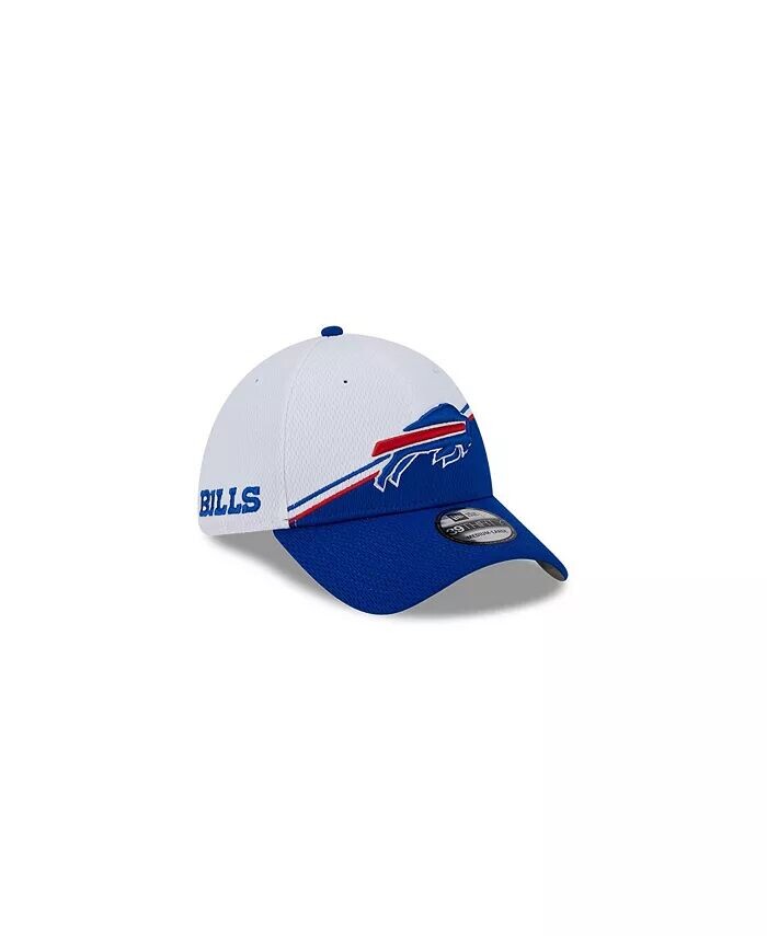 

Мужская белая шляпа Royal Buffalo Bills 2023 Sideline 39THIRTY Flex New Era