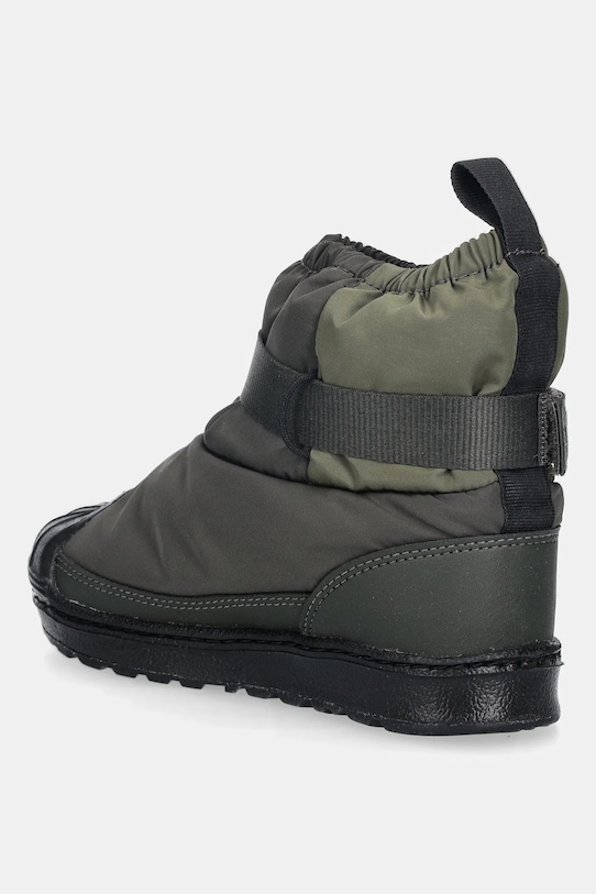Детские зимние ботинки SUPERSTAR 360 WTR BOOT Adidas Originals, зеленый — фото 3