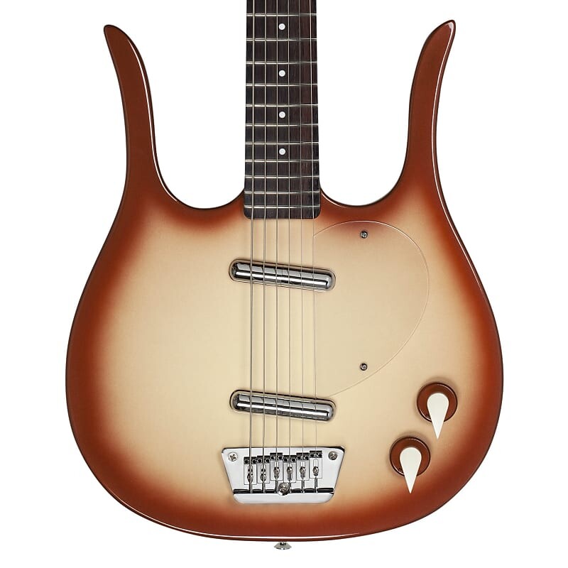 

Электрогитара Danelectro Longhorn Baritone Electric Guitar Copperburst