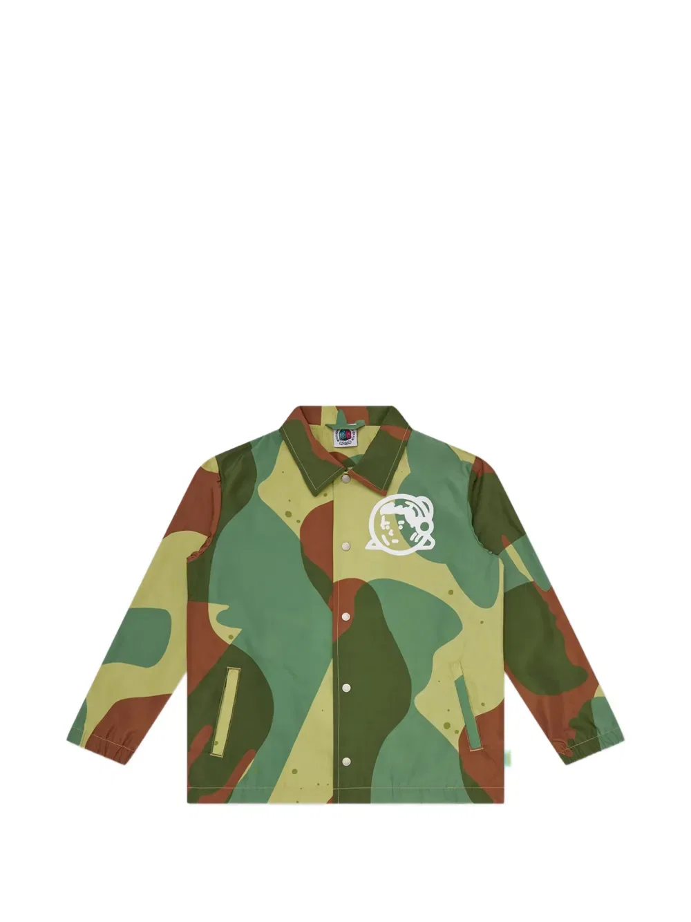 Куртка с камуфляжным рисунком Billionaire Boys Club Kids, зеленый