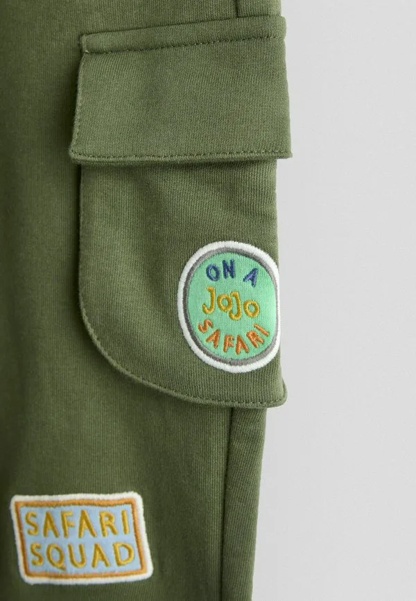 Спортивные штаны стандартного кроя Jojo Maman Bébé, Green — фото 3