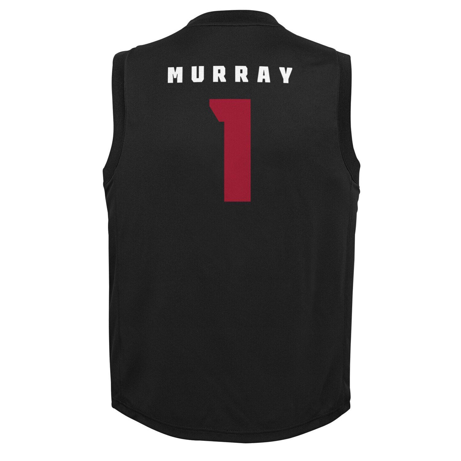 Молодежная майка Kyler Murray Black Arizona Cardinals Fast Track с V-образным вырезом Outerstuff — фото 3