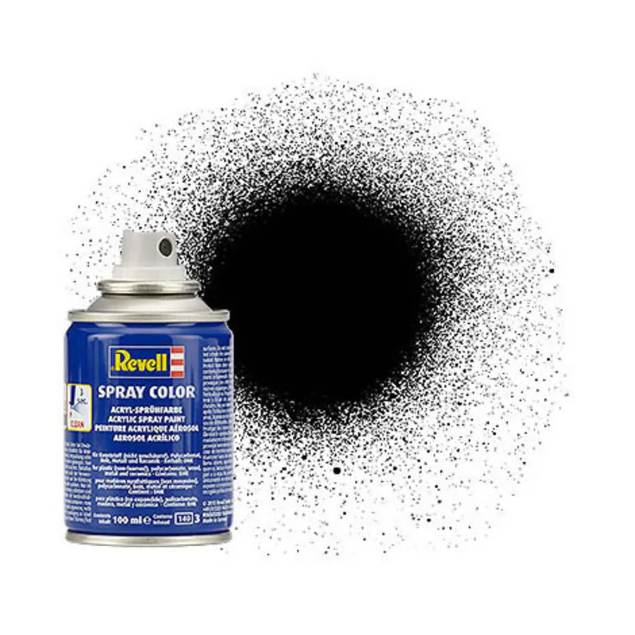

Черный шелк, Paints - Spray Color (Revell)