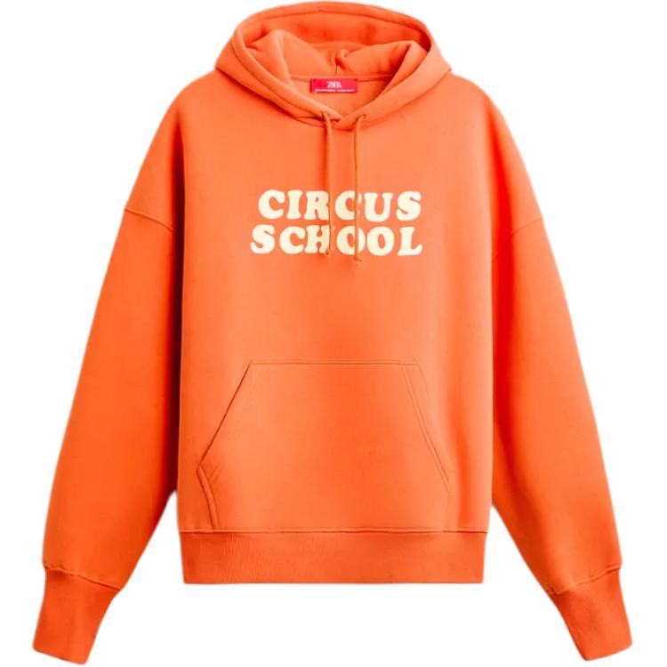 Свитшот Harry Lambert Co-brand Unisex Orange ZARA, оранжевый — фото 3