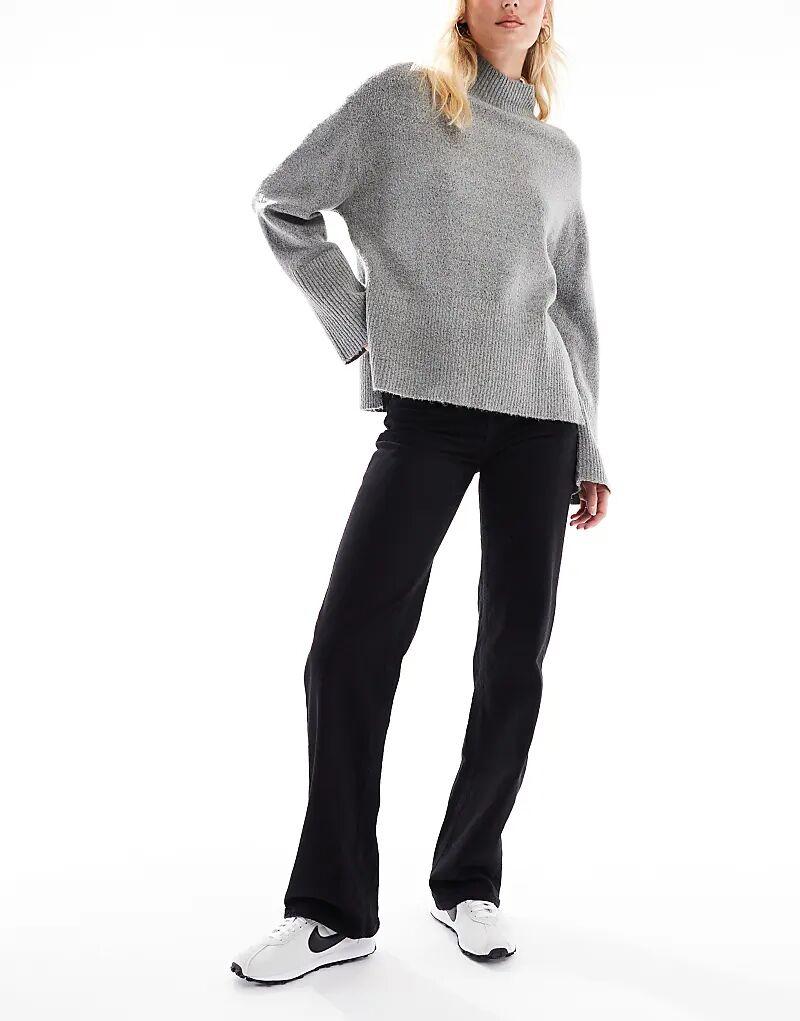 

Джинсы Vero Moda Tall Tessa с высокой талией и широкими штанинами черного цвета