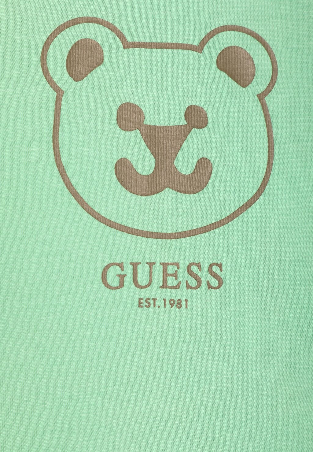 

Футболка Guess, светло-зеленый