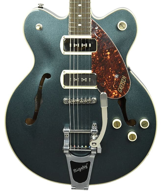 

Электрогитара Gretsch G2622T-P90 Streamliner Center Block Double-Cut P90 with Bigsby in Gunmetal IS210118504