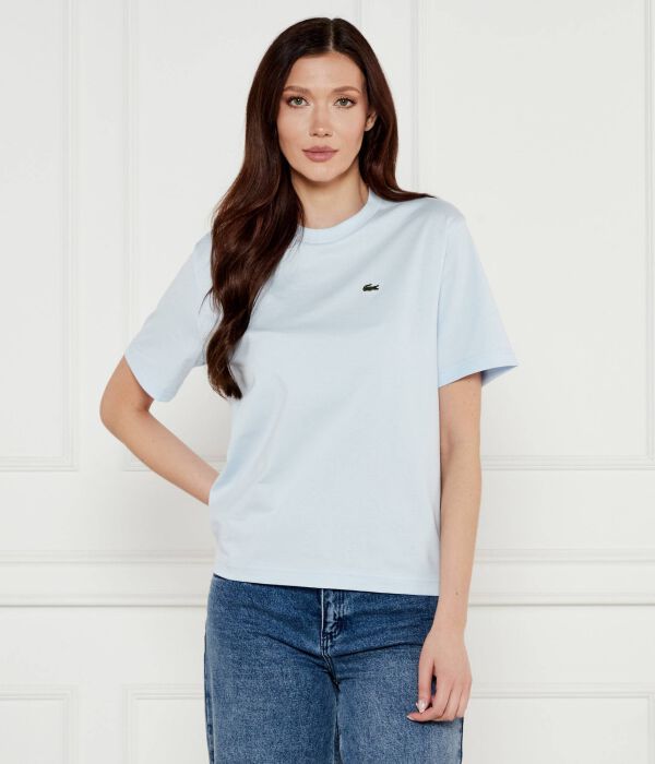 

Футболка Lacoste Relaxed Fit, голубой