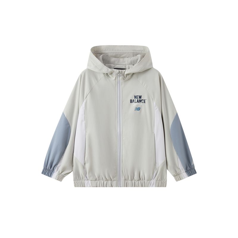 

Куртка NB для детей 3-7 лет New Balance, светло-серый
