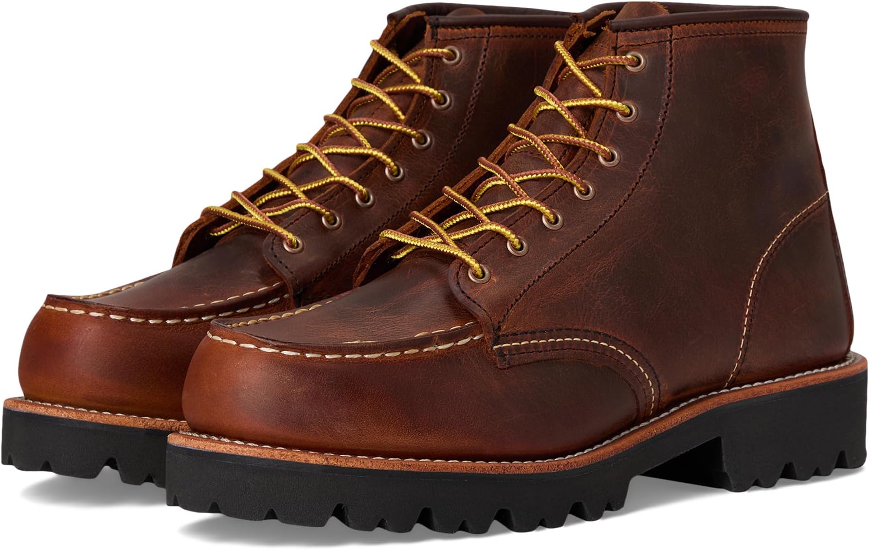 Ботинки Red Wing Heritage 6" Porter Moc Lug, цвет Copper Rough and Tough
