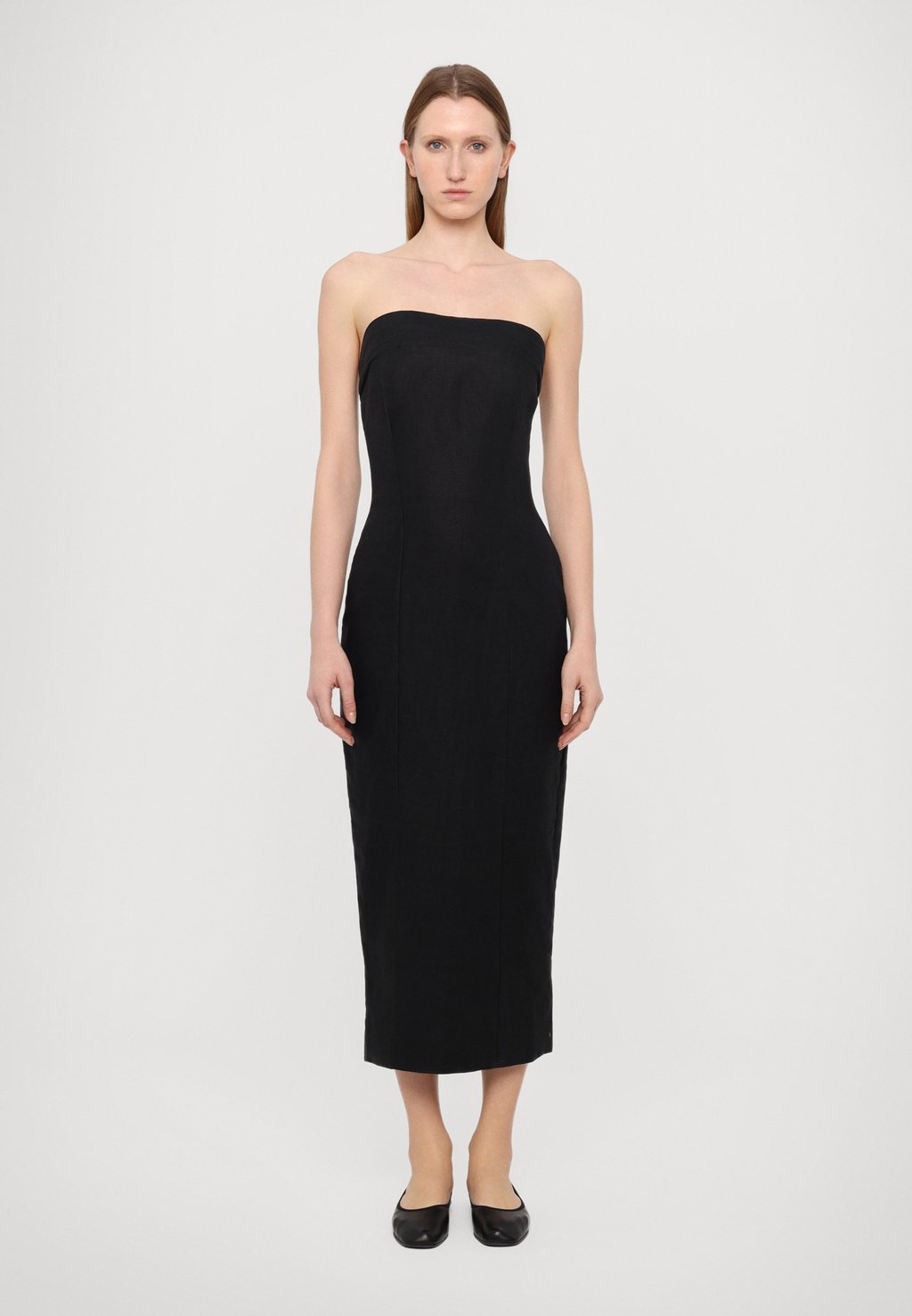 

Платье FLEURI MIDI DRESS Faithfull the brand, черный