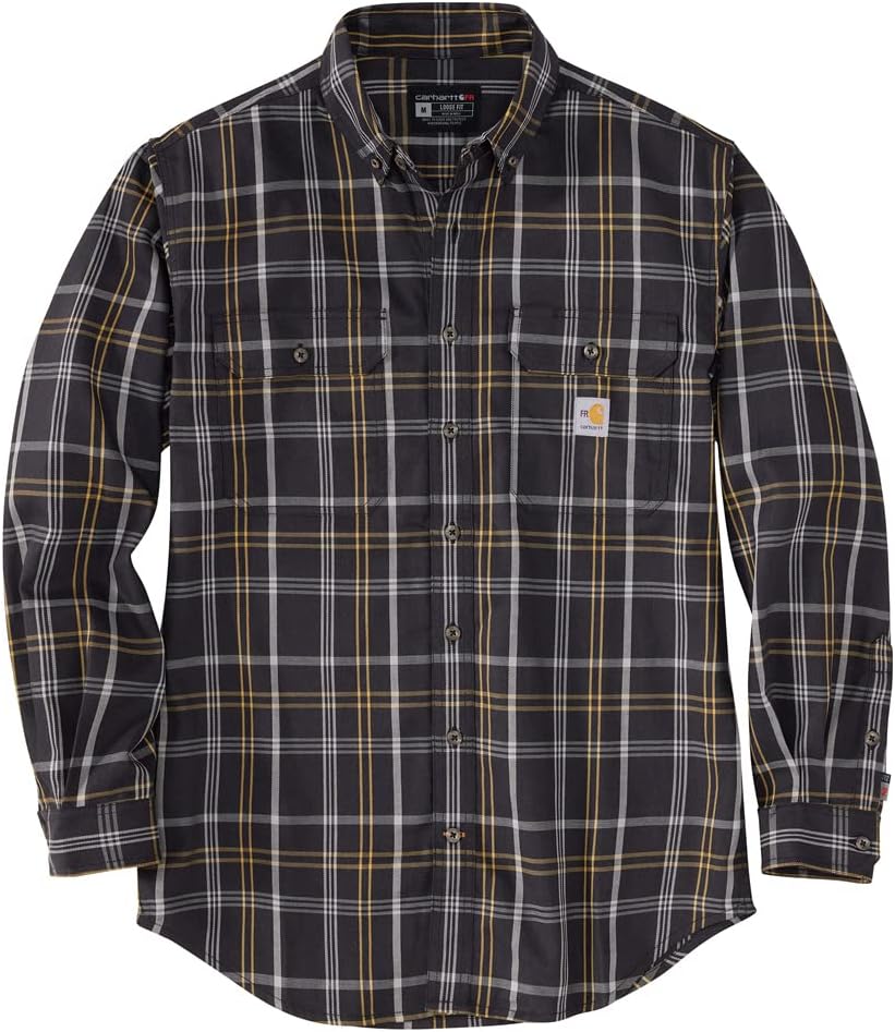 

Мужская рубашка Carhartt 104507 Flame-Resistant Force Rugged Flex Loose, Black