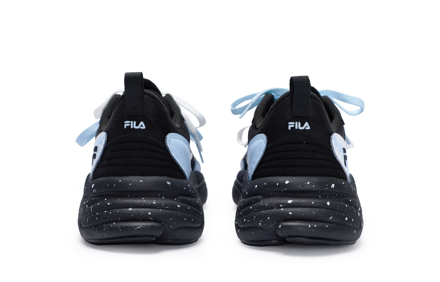 Кроссовки FILA Lifestyle Shoes Men Low-top White/Royal Blue/Fern Green, черный — фото 4