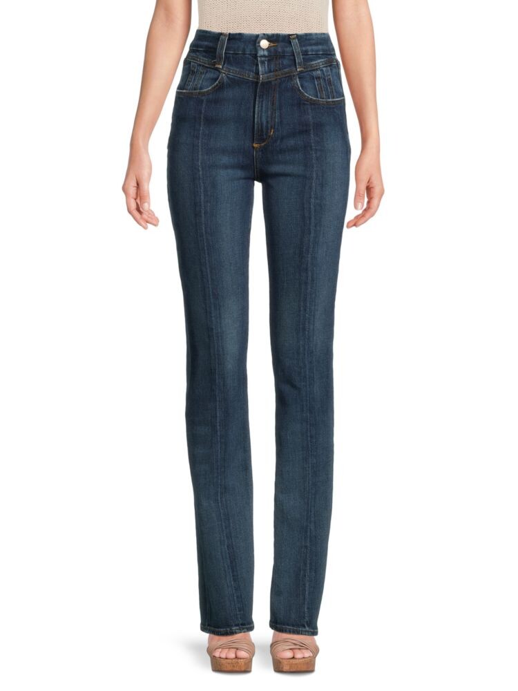 

Джинсы Bootcut с высокой посадкой Highway Joe'S Jeans, синий