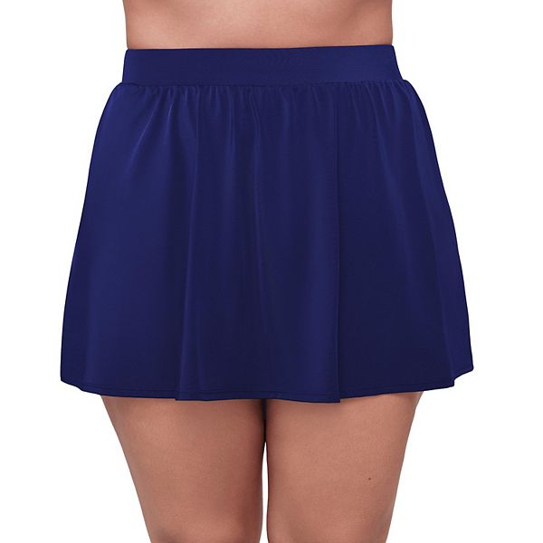 

Сплошная пляжная юбка Plus size Trimshaper, Ink