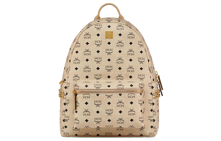 

Средний рюкзак Stark Visetos из прорезиненной ткани унисекс бежевый MCM