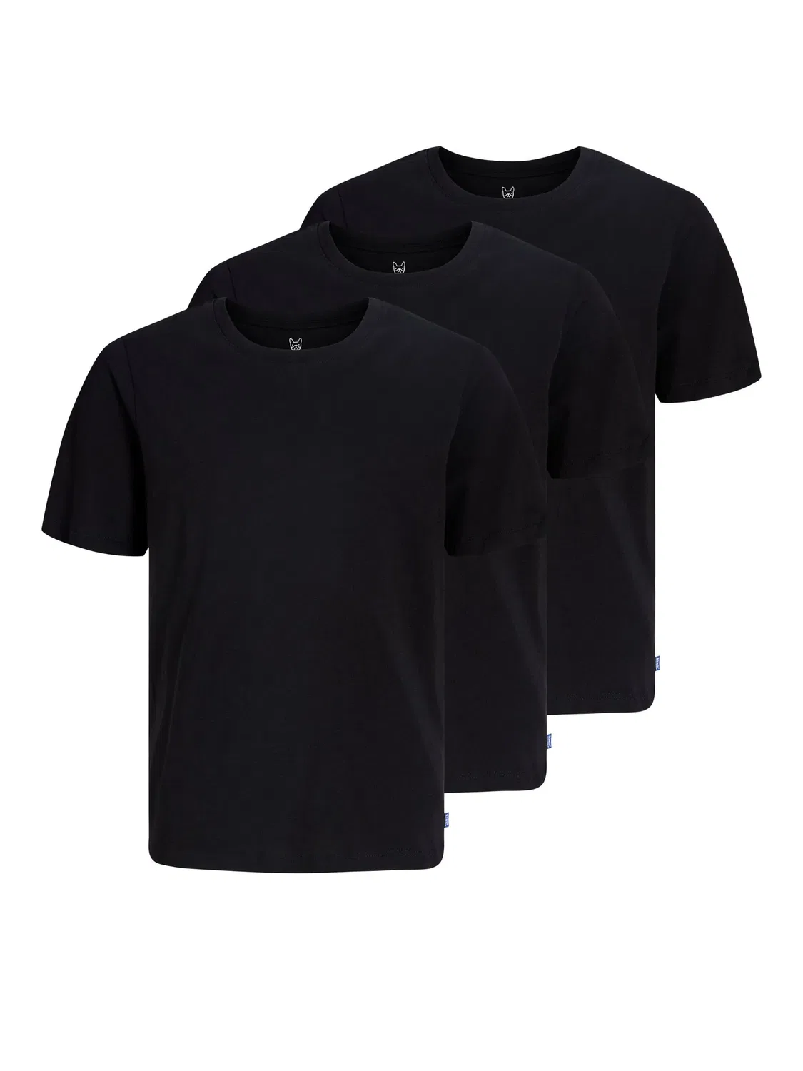 Футболка из органического хлопка JACK & JONES Junior, черный