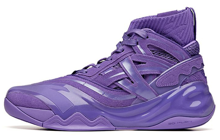

ANTA Мужские баскетбольные кроссовки Marvel X KT6 высокие Palace Purple
