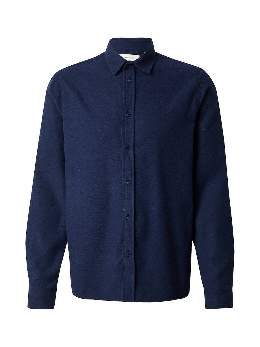 

Рубашка на пуговицах классического кроя BLEND BHBADER, Night Blue