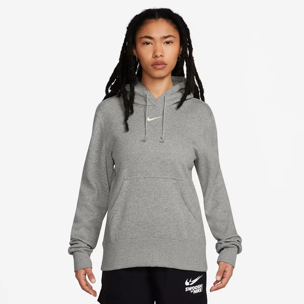 

Женская спортивная одежда Phoenix Fleece Свитшот Nike, серый