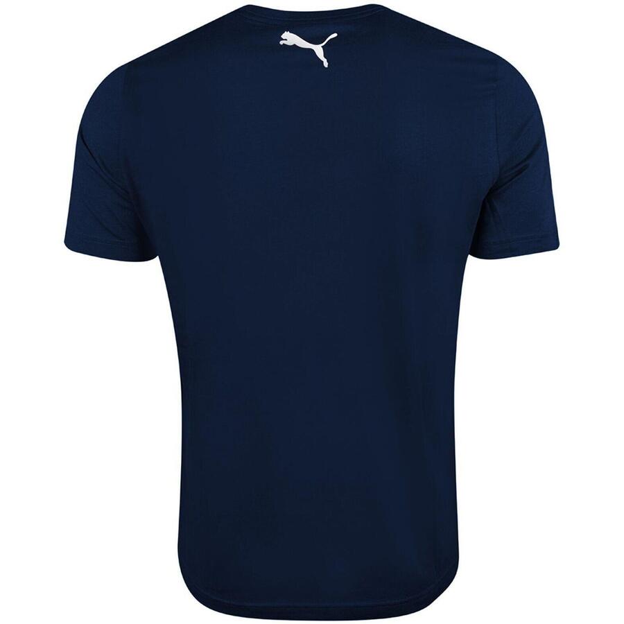 Футболка Puma Junior Base T-shirt Navy, 2 шт., синяя, детская — фото 2