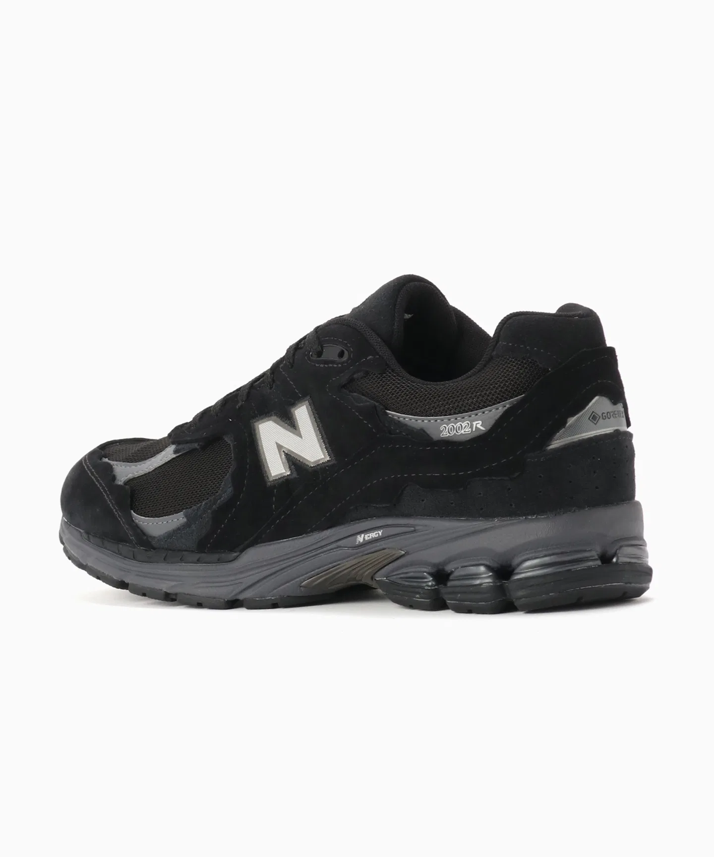 Унисекс кроссовки New Balance U20023MB из замши и сетки чёрные — фото 3