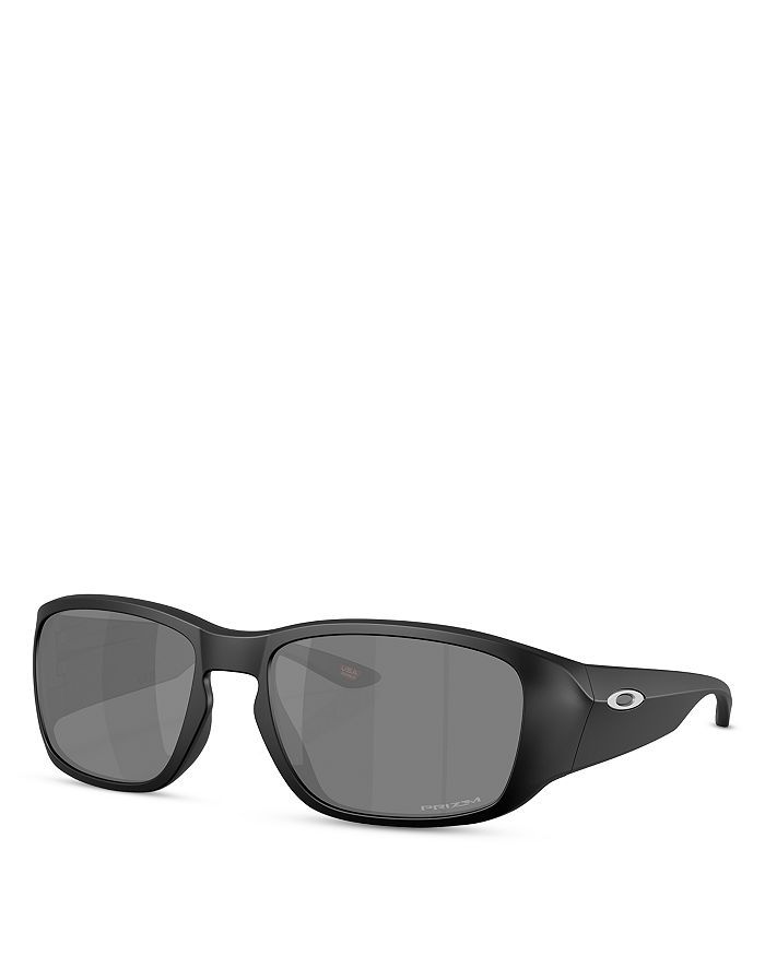 

Мужские квадратные солнцезащитные очки OO9521 Tourniquet, 57 мм Oakley, черный
