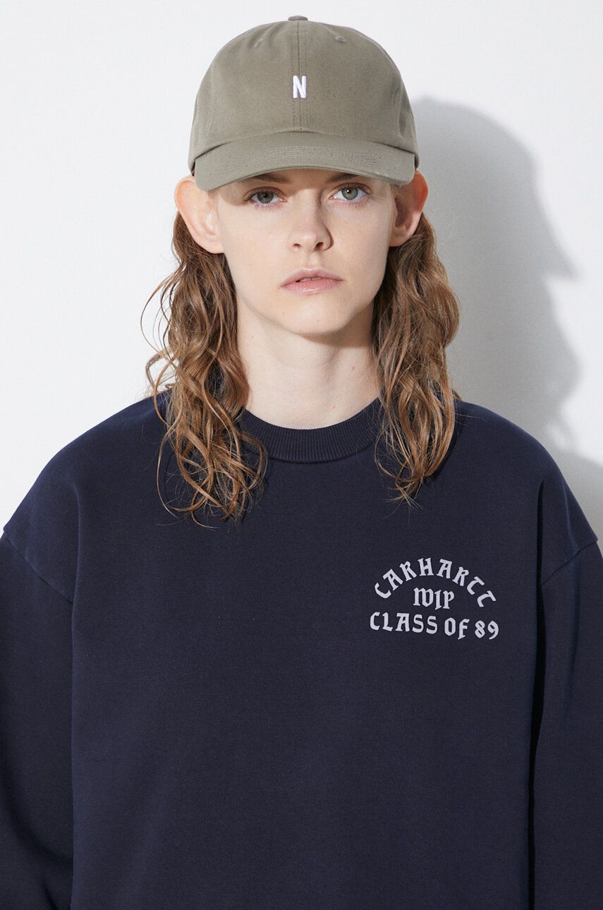 

Бейсболка из хлопка Twill Sports Cap Norse Projects, зеленый