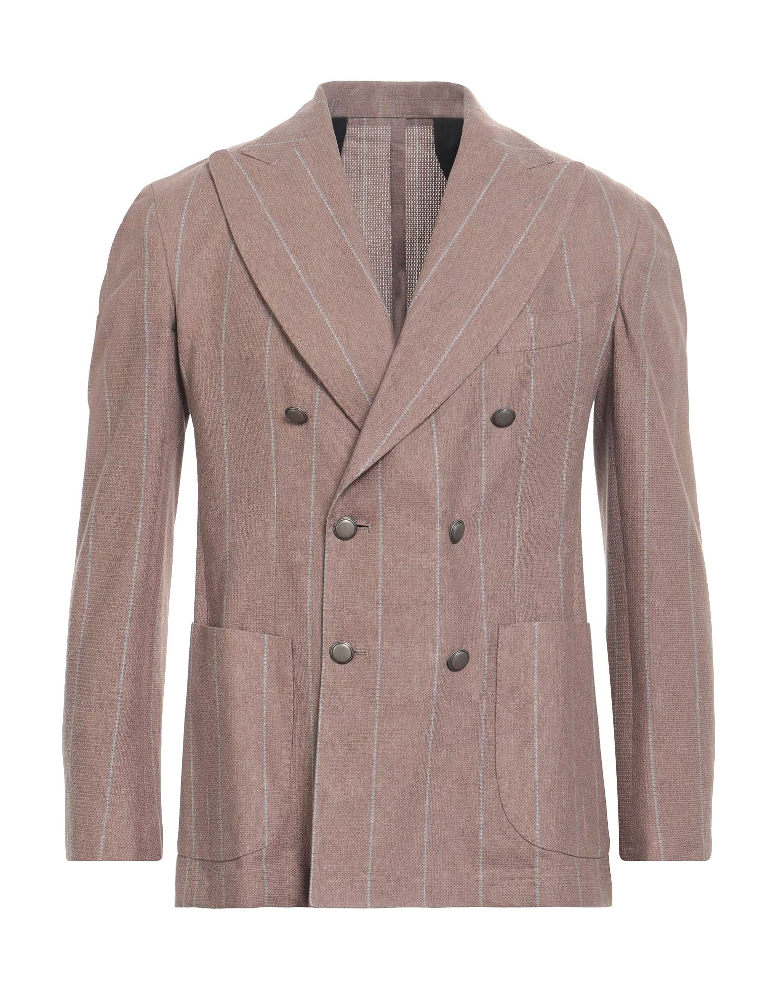 

Блейзер Barba Napoli, серо-коричневый