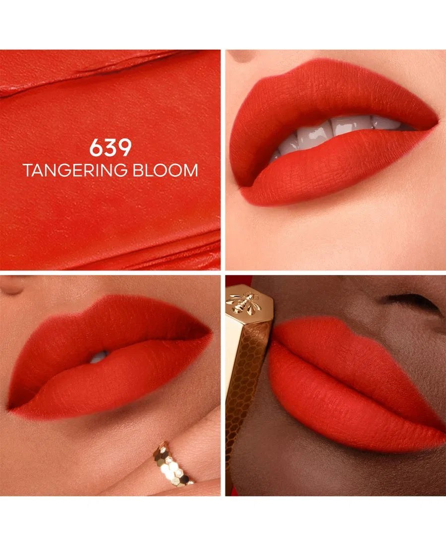 Помада KissKiss с медом Guerlain, 639 tangerine bloom — фото 2