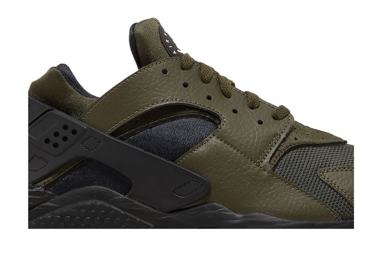 Кроссовки Air Huarache 'Cargo Khaki Black', зеленый — фото 2