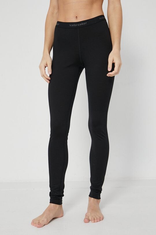 

Функциональные шерстяные леггинсы 200 Oasis Leggings Icebreaker, черный