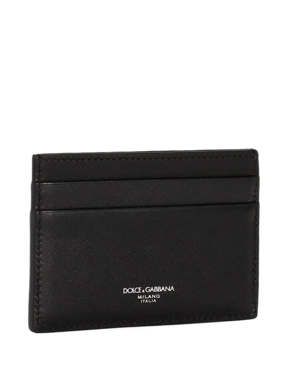 Плетеный держатель для карт Dolce & Gabbana, черный — фото 3