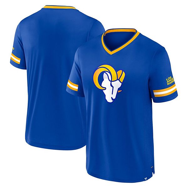 

Мужская футболка royal los angeles rams stripe stacking Fanatics
