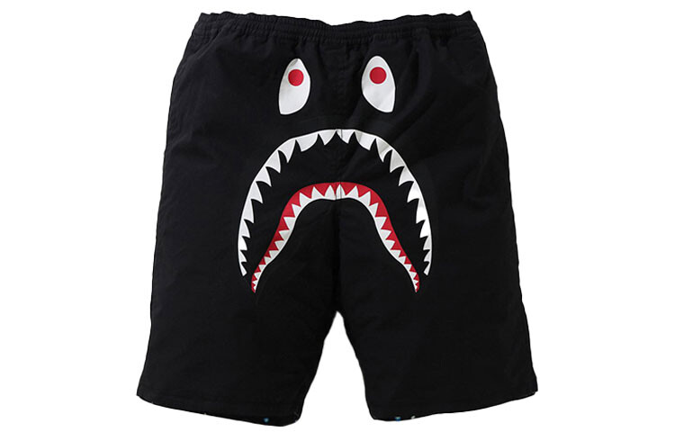 

Повседневные шорты Shark Series для мужчин A Bathing Ape, черный