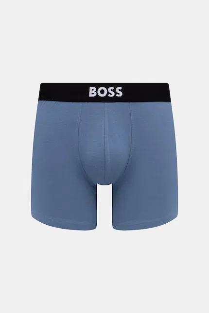 Боксеры из эластичного хлопка BoxerBr 3P ONE 3 шт BOSS, зеленый — фото 2
