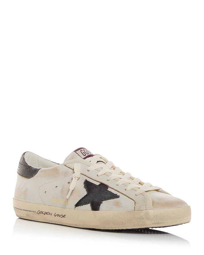 

Унисекс кроссовки Super-Star с низким верхом Golden Goose, слоновая кость/кремовый