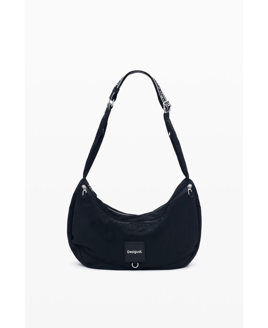 

Женская большая нейлоновая дорожная сумка Desigual, Black