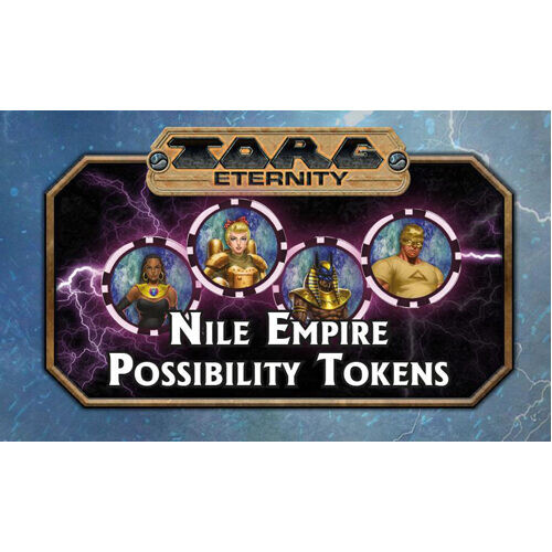 

Игровые кубики Torg Eternity: Nile Empire Possibility Tokens Ulisses Spiele