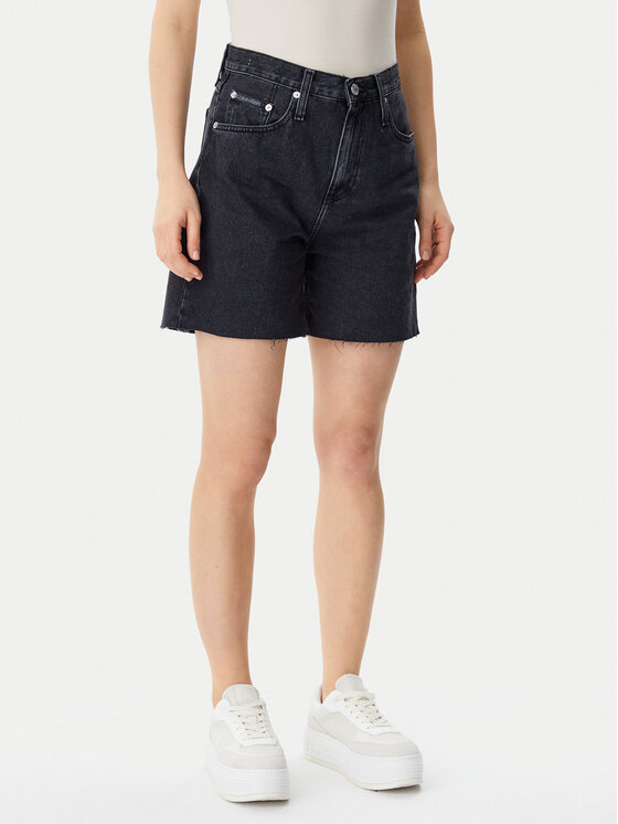 

Свободные джинсовые шорты J20J225190 Calvin Klein Jeans, черный