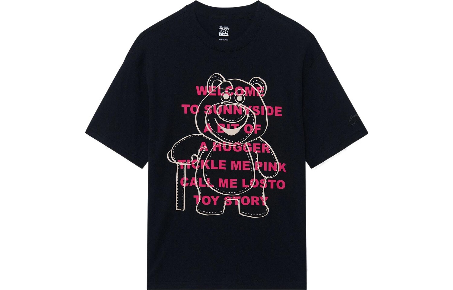 

Футболка Disney X Disney унисекс, черная Lining, черный