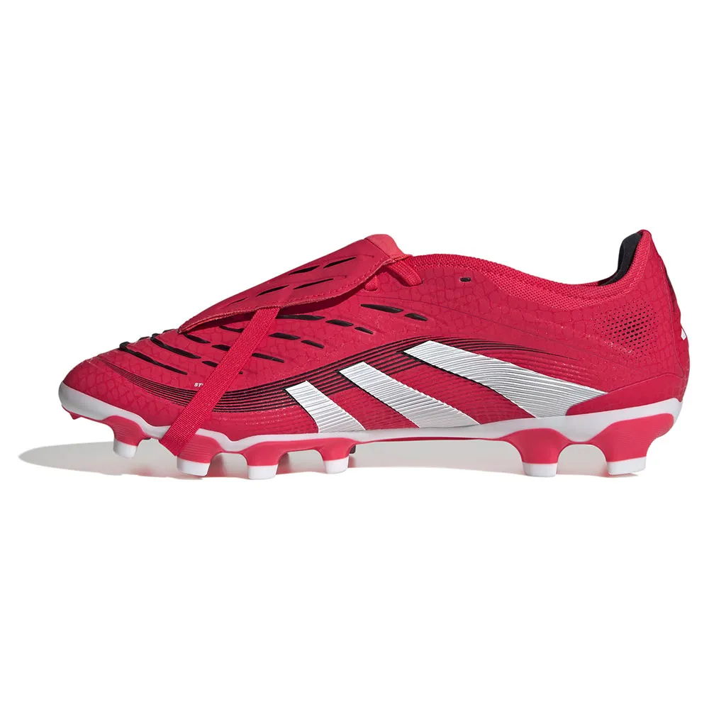 Футбольные бутсы adidas Predator Pro Fold Over Tongue FG/MG, красный — фото 4