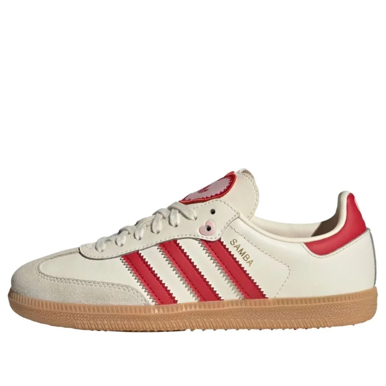 Кеды (GS) Adidas Samba OG «День святого Валентина», красный