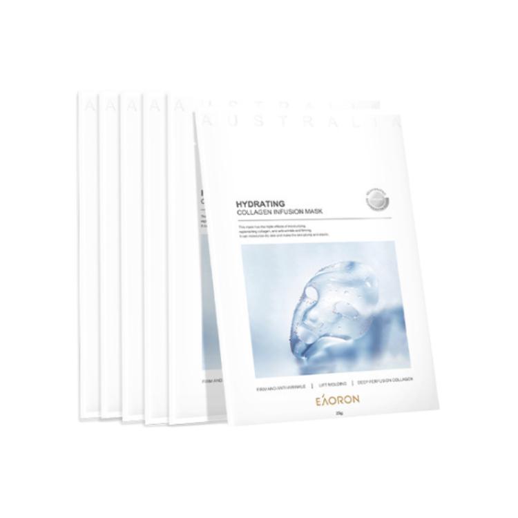 

Коллагеновая яичная маска для лица увлажняющая и смягчающая восстанавливающая 25г/таблетка Eaoron