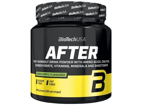 

BioTech, Витамины и минералы, После, 420 г, зеленое яблоко