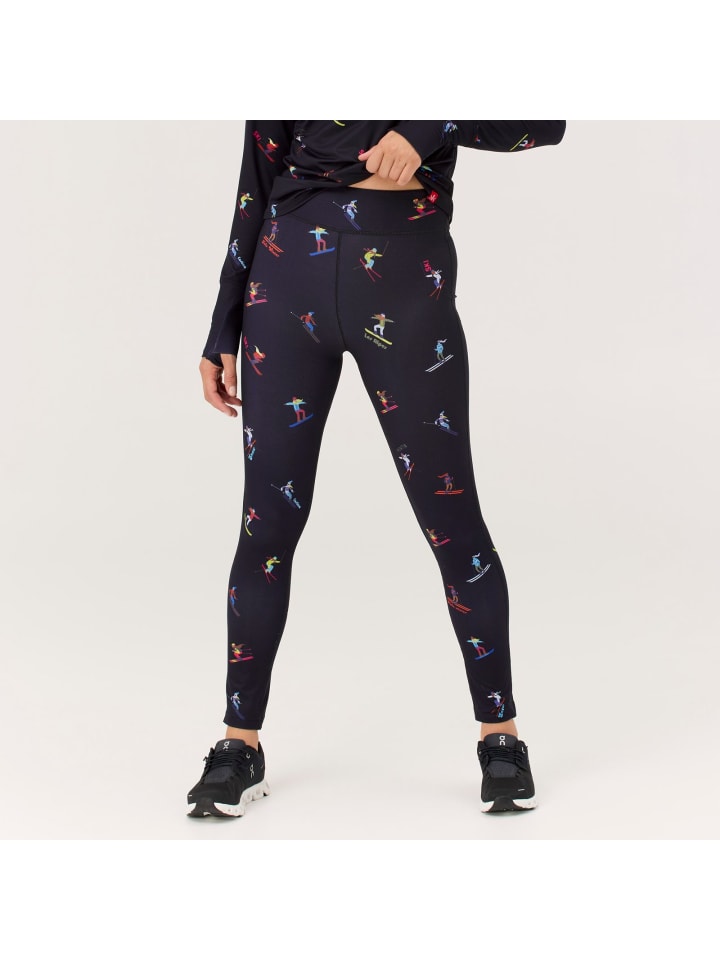 

Krimson Klover Термолеггинсы Multi Skiers Legging черного цвета